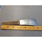 Vintage Stainless Steel 9-1/2" Ice Cream Scoop w/Rivet Wood Handle - Japan