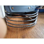 Vintage Ekco Hand Pastry/Dough Chromium Plt Blender w/Black Plastic Handle - USA