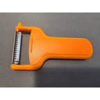 Joseph Joseph SafeStore Orange Vegetable Peeler/Slicer - 5-1/2" long