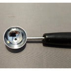 Vintage 7" Ekco Black Plastic Handled Double Ended Melon Baller/Curler