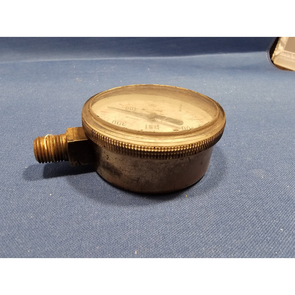 Vintage USG U.S. Gauge 0-400 psi Brass Gauge - USA