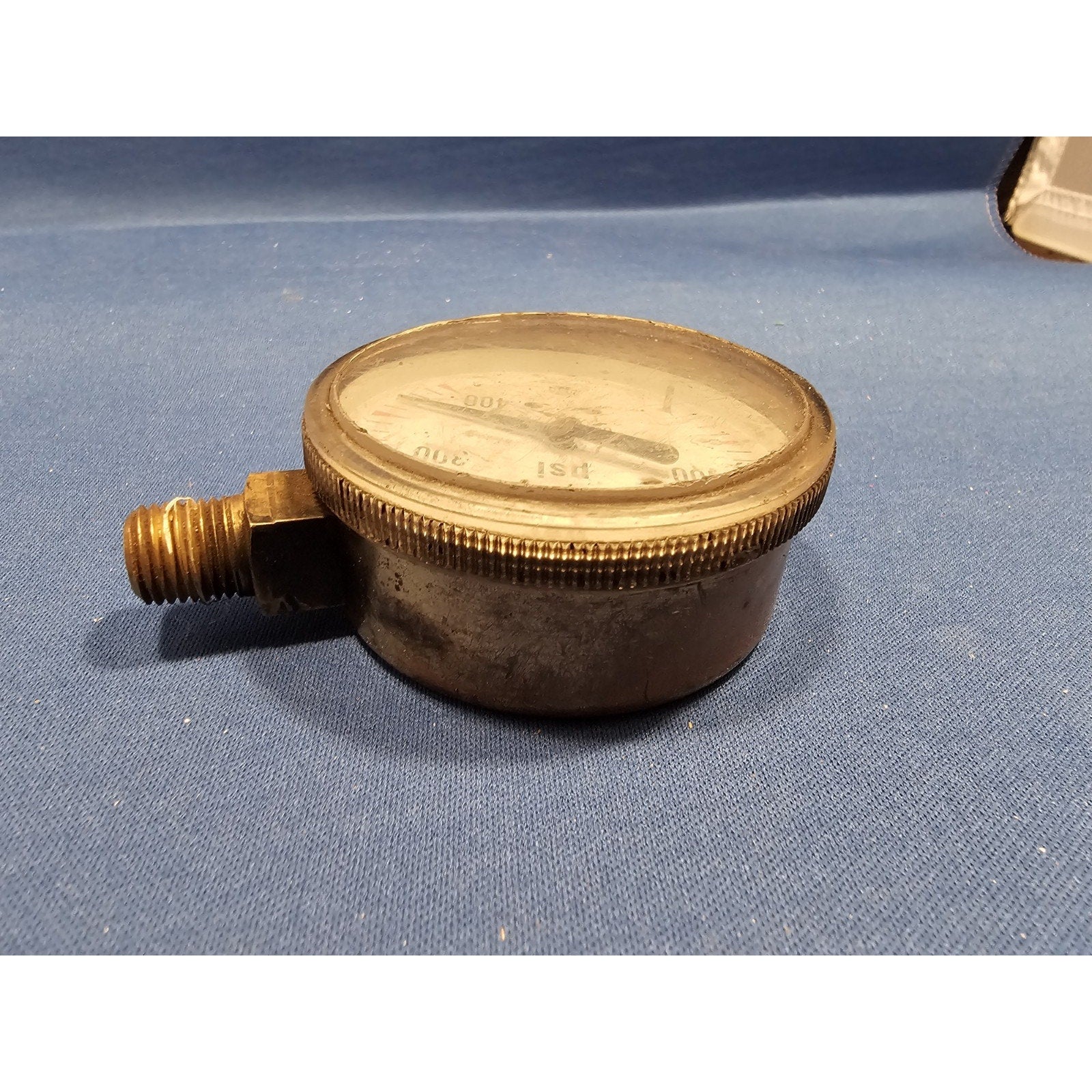 Vintage USG U.S. Gauge 0-400 psi Brass Gauge - USA