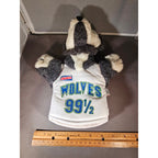 Vintage 1989-1990 Minnesota Timberwolves Crunch #99 1/2 Plush Hand Puppet