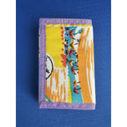 Vintage E.O Hotel - GaP - -5DEC60 - Purple Tri-Fold Wallet w/Beach Theme