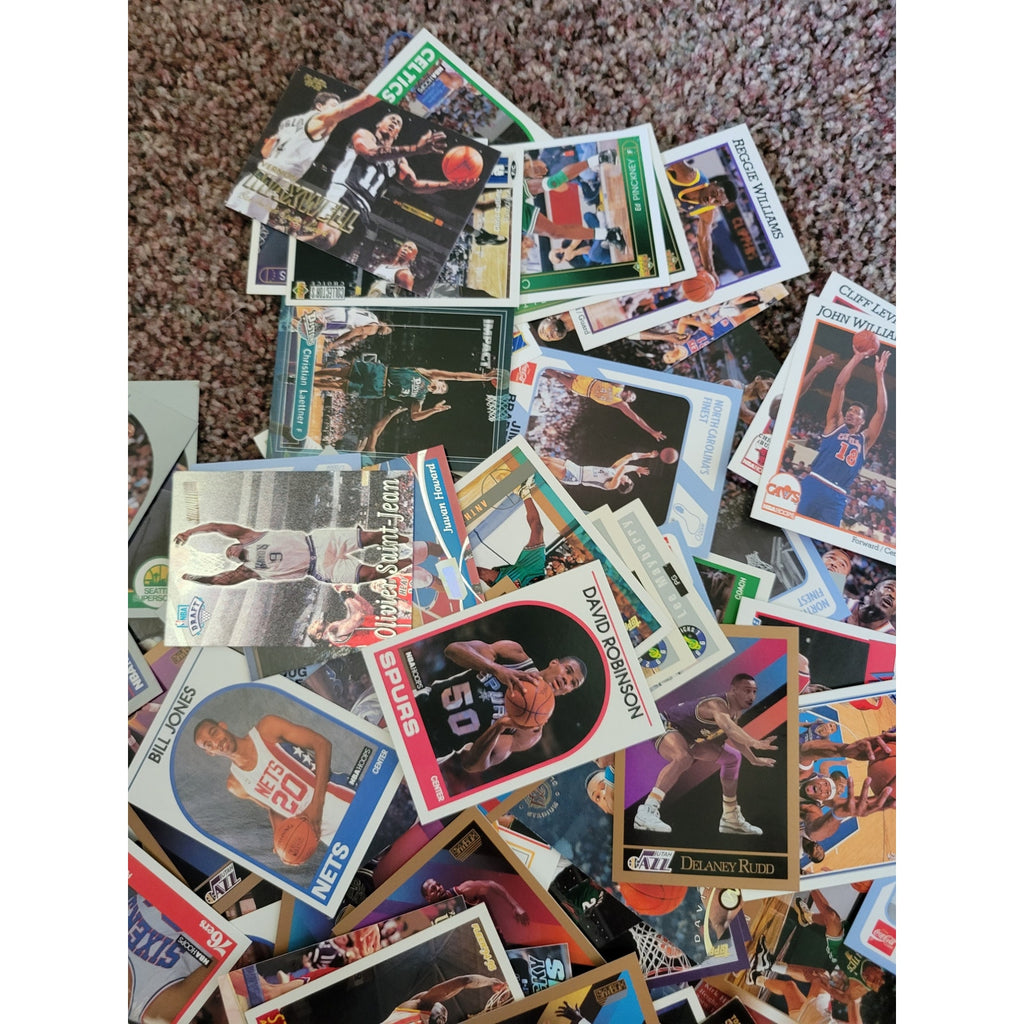 Lot of aprox 500+ NBA Basketball Cards - Topps, Upper Deck, NBA Hoops, Panini
