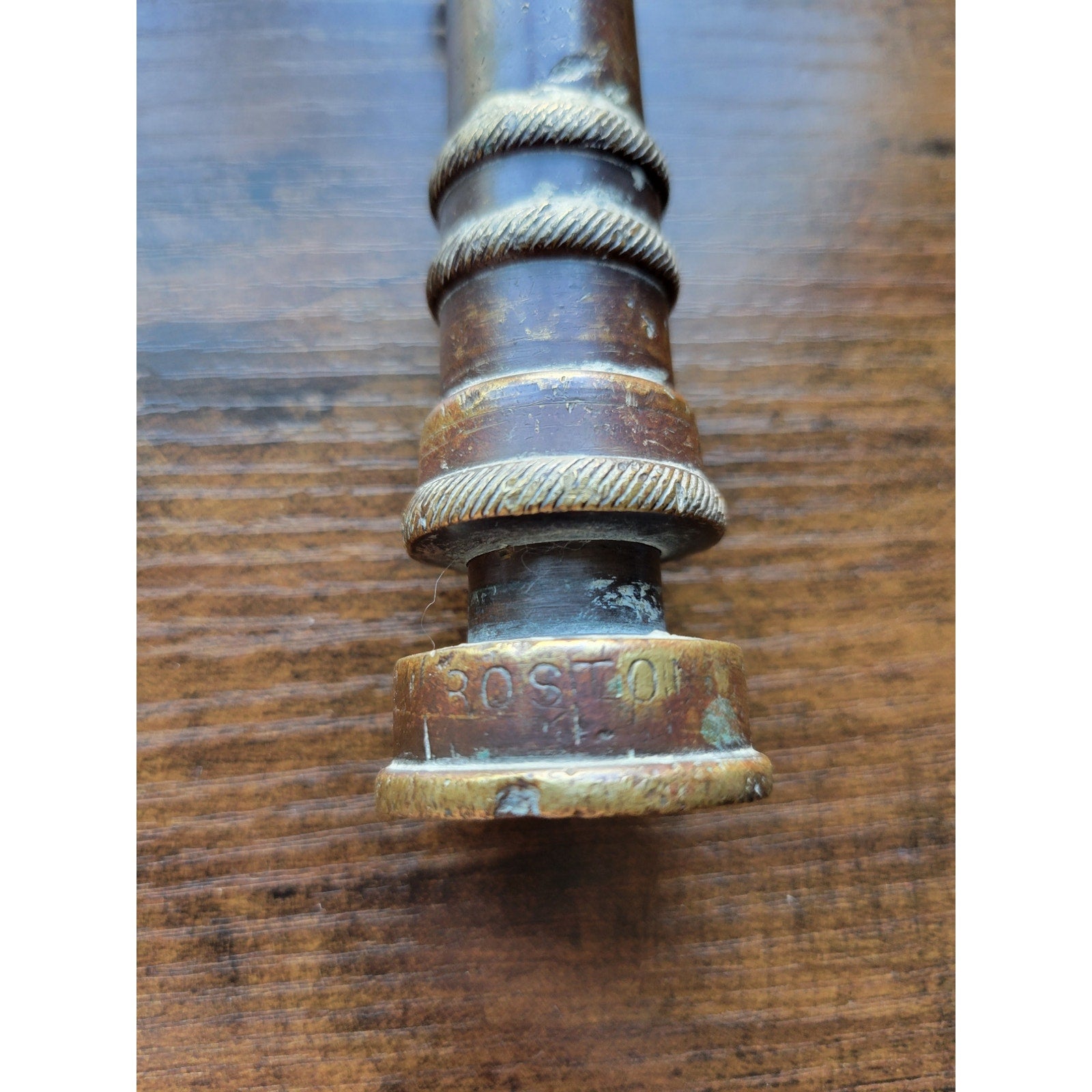 Vintage Boston Brass 4" Garden Hose Screw-On Sprinkler/Nozzle Head