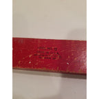 Johnson No. 12 Wood Level Red Made in USA 12 inch 1 bubble