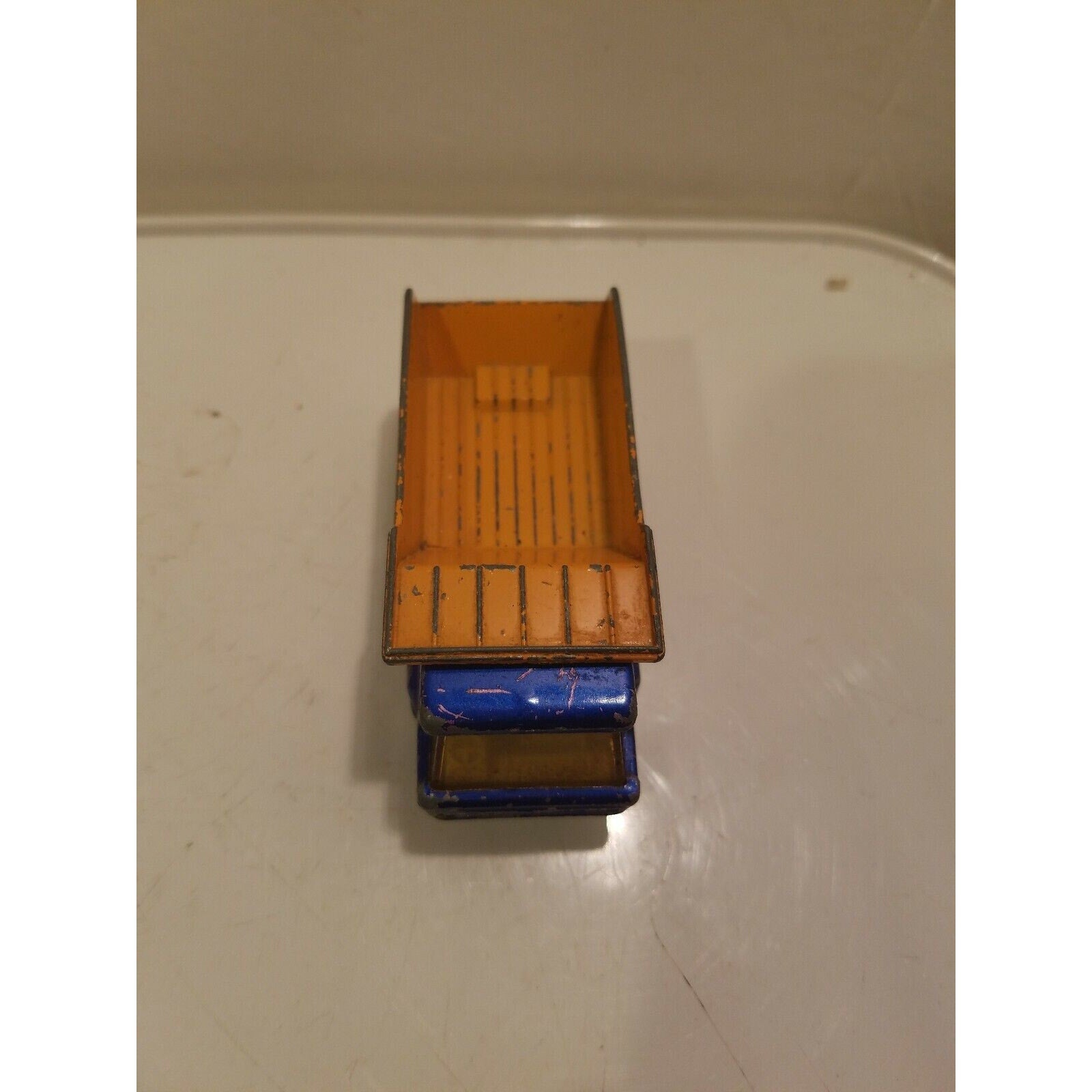 Vintage 1975 Lesney Matchbox Superfast No. 23 - Atlas Blue Yellow