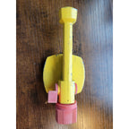 Vintage Yellow Ortho Lawn Fertilizer Sprayer Attachment by Chevron Chemical