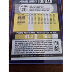 Michael Jordan 1990-1991 Fleer #26 - Chicago Bulls - NBA - Black Line Variation