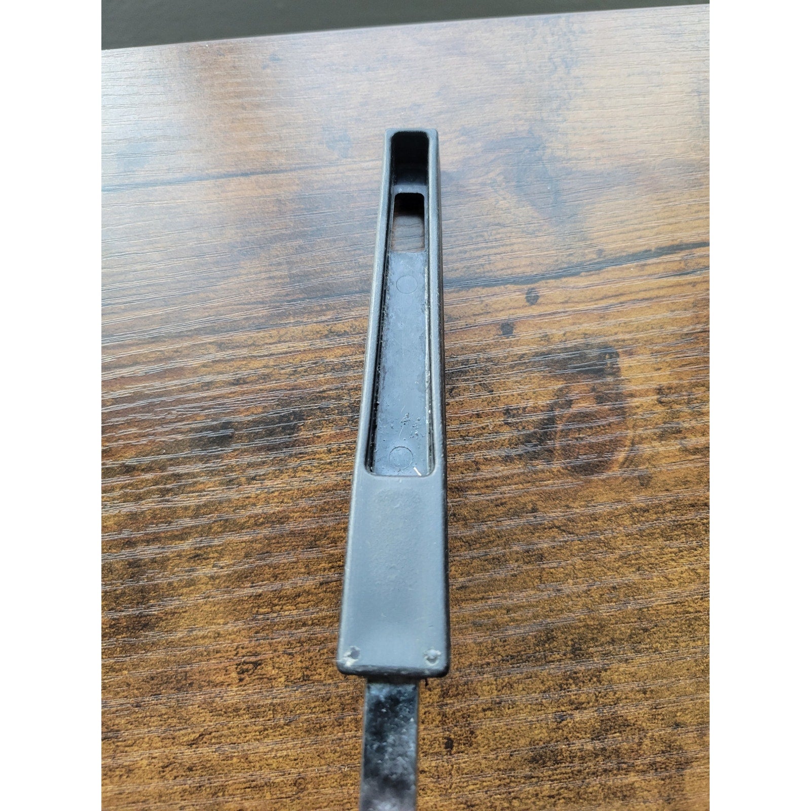 Vintage Foley Chrome Plated 12" Flipper/Spatula w/Black Handle - Made in USA