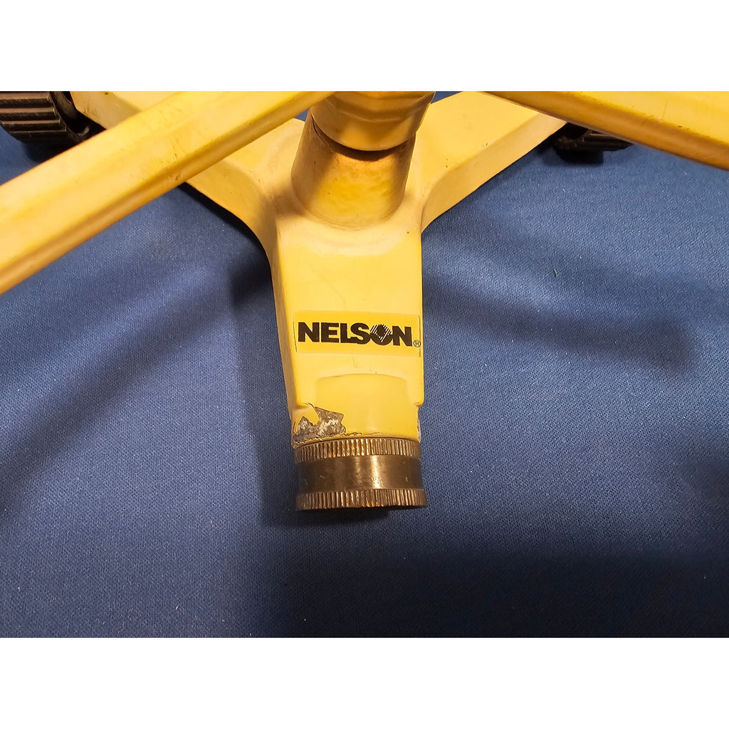 Vintage Nelson Yellow "Poppy" Sprinkler - used in great condition