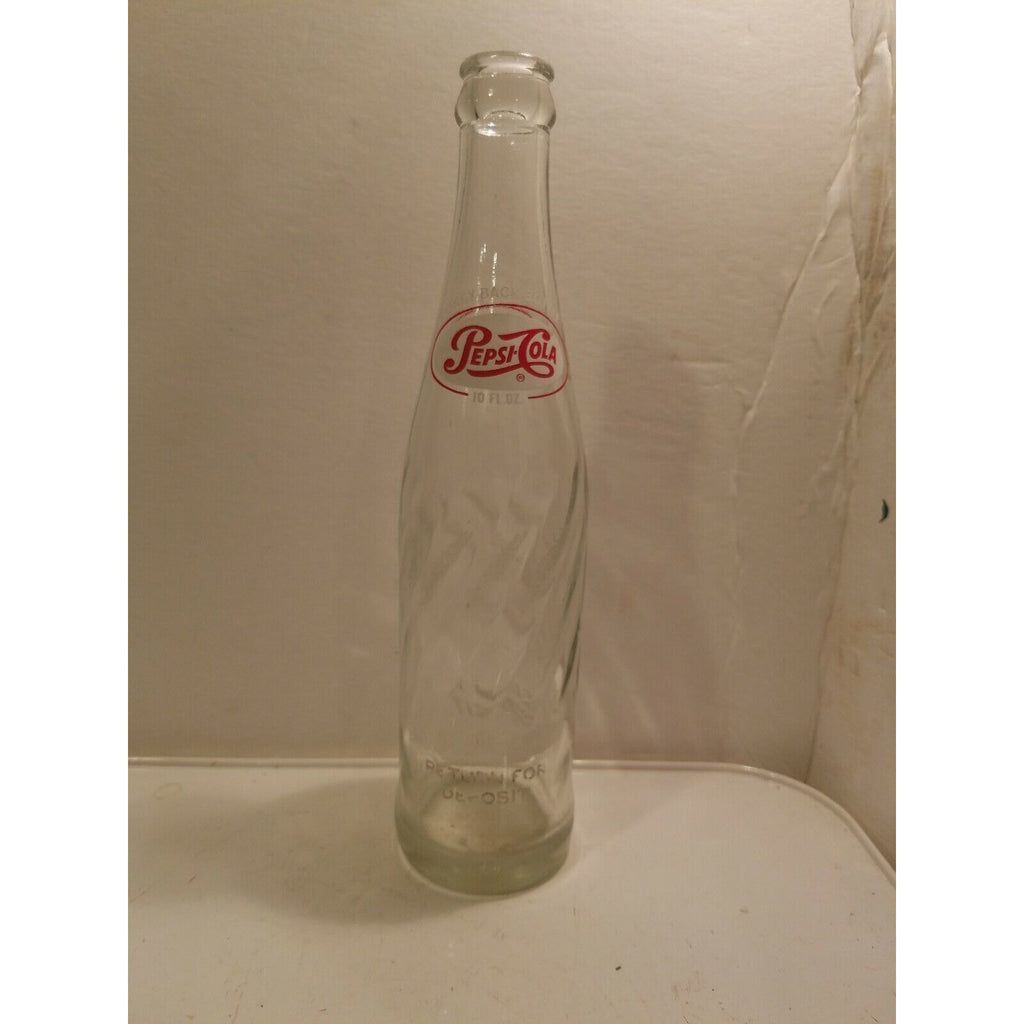 1972 ACL USA Pepsi-Cola 10 oz Glass Soda Bottle Oval Label