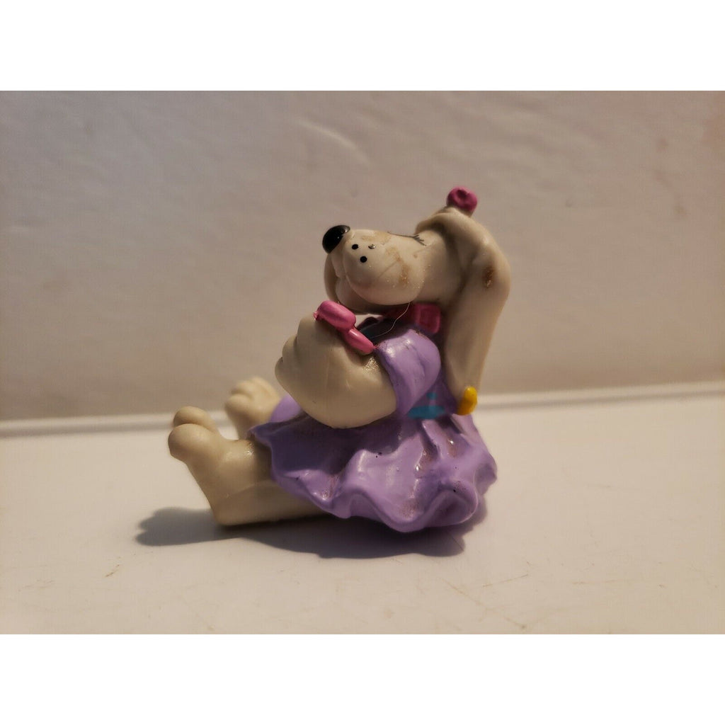 1985 Pound Puppies Figurine - Tutu, Hound, Puppy, Tonka, Hong Kong