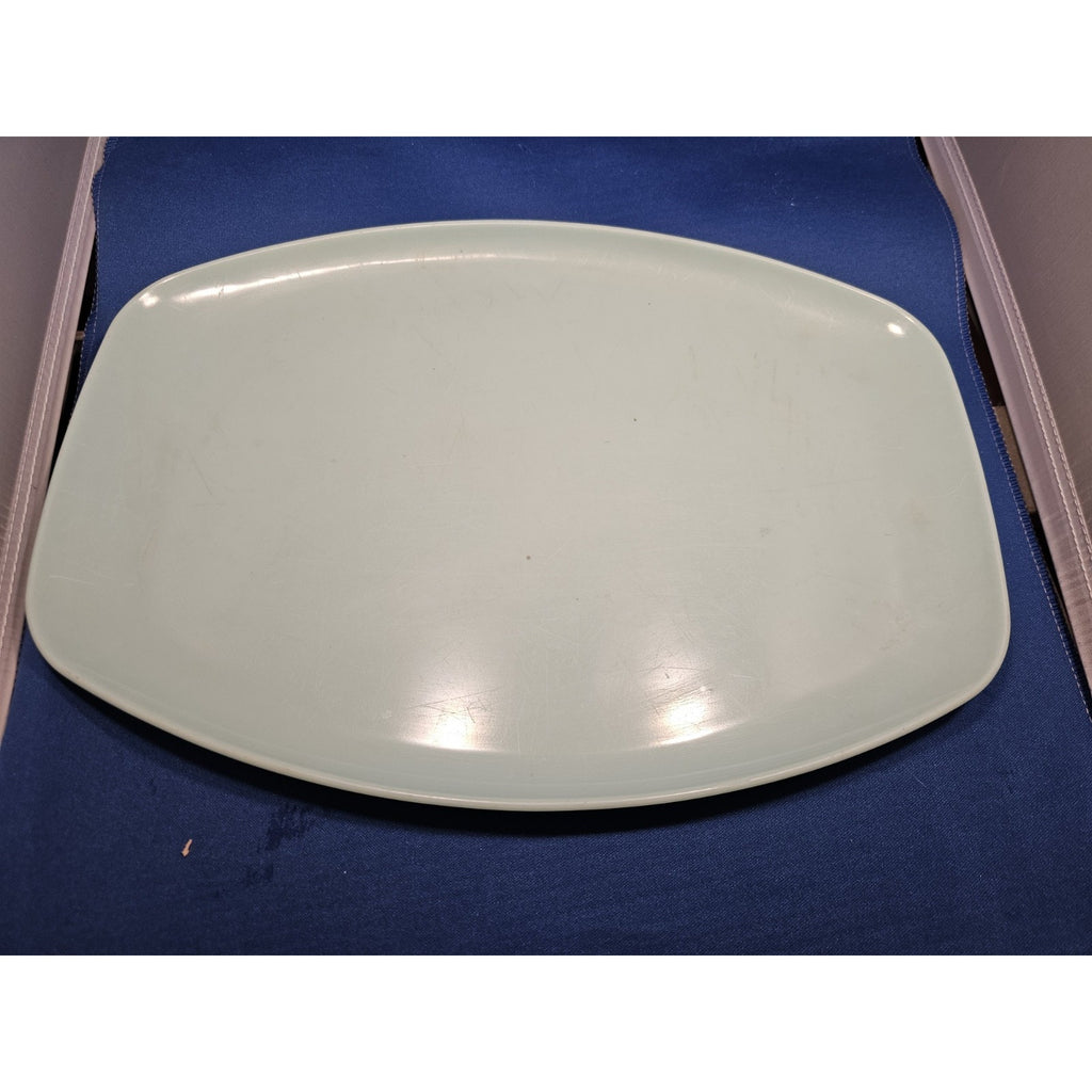 Vintage/MCM Sun Valley Melmac Turquoise Melamine 14"x10" Serving Plate/Platter