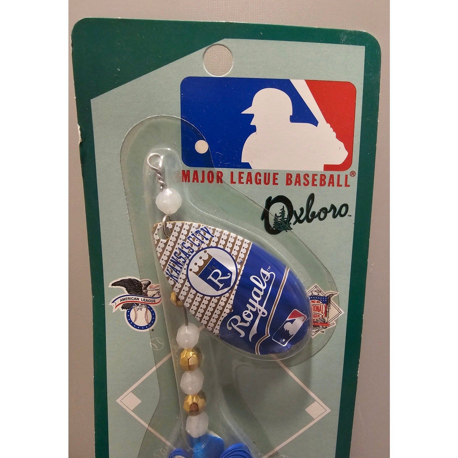 Kansas City Royals Vintage/1998 NOS Oxboro Outdoors MLB In-Line Spinner