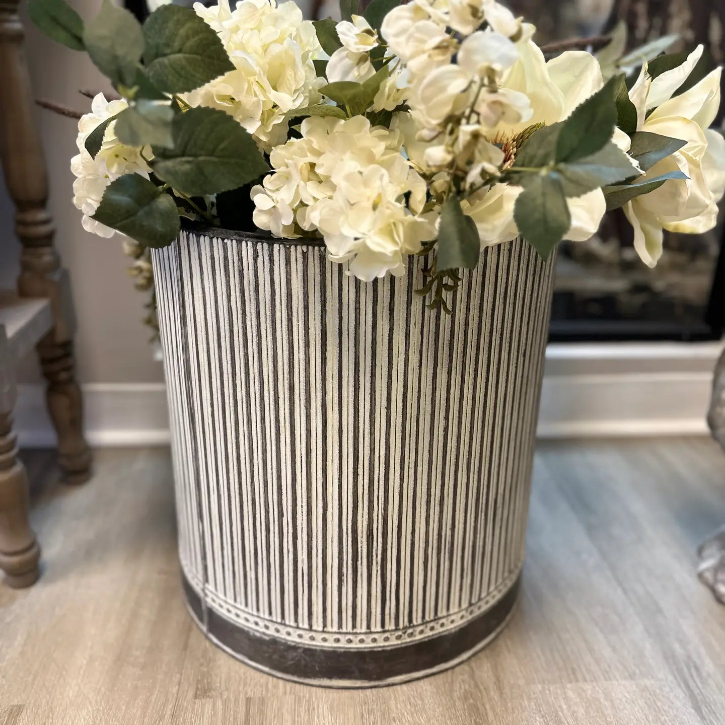 IRON BUCKET SET OF THREE
