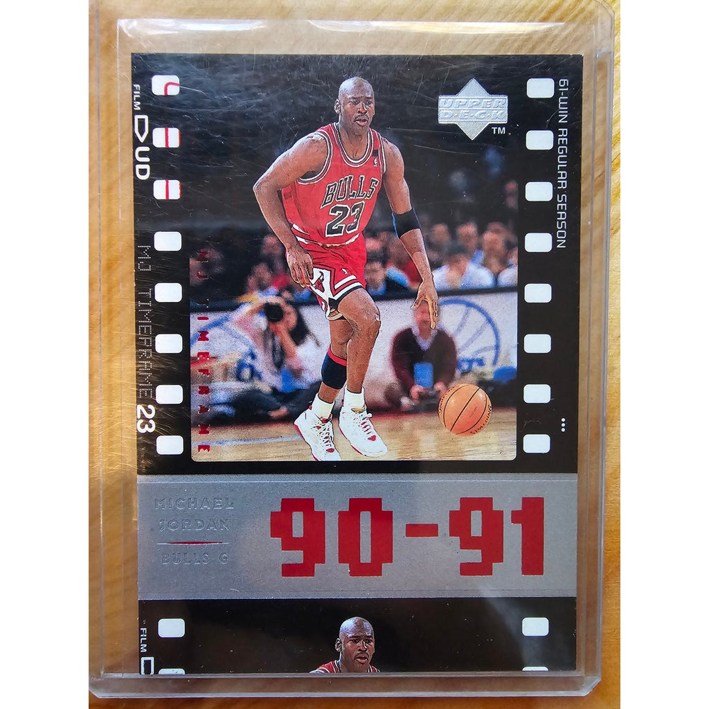 Michael Jordan 1998 Upper Deck Timeframe 23 #48 - Chicago Bulls - 90-91 - NBA