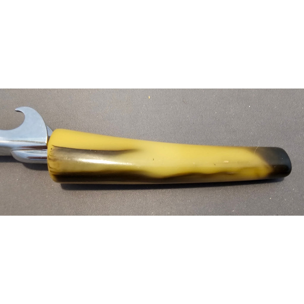 Vintage Bakelite Trav L Bar Punch Can & Wine, Beer/Soda Bottle Opener - 5-3/4"