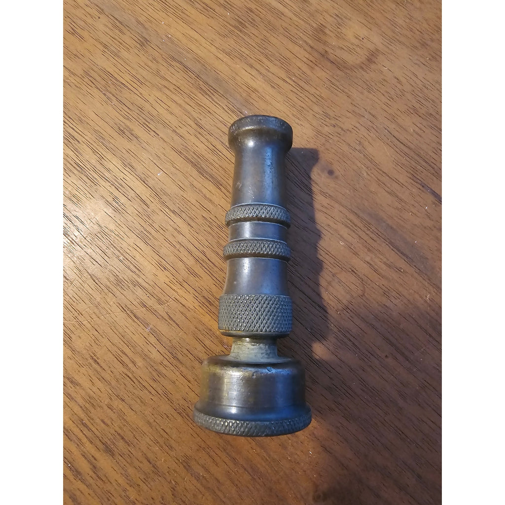 Vintage Brass 3-1/2 inch Garden Hose Screw-On Sprinkler Head Nozzle