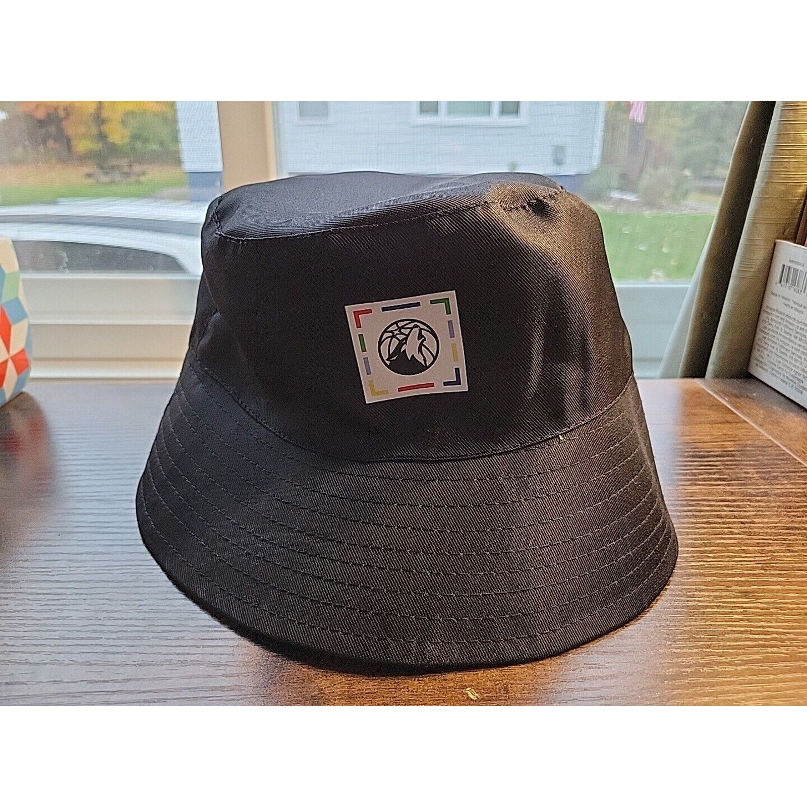 Minnesota Timberwolves Reversible Bucket Hat - Black/White - Unisex - SGA
