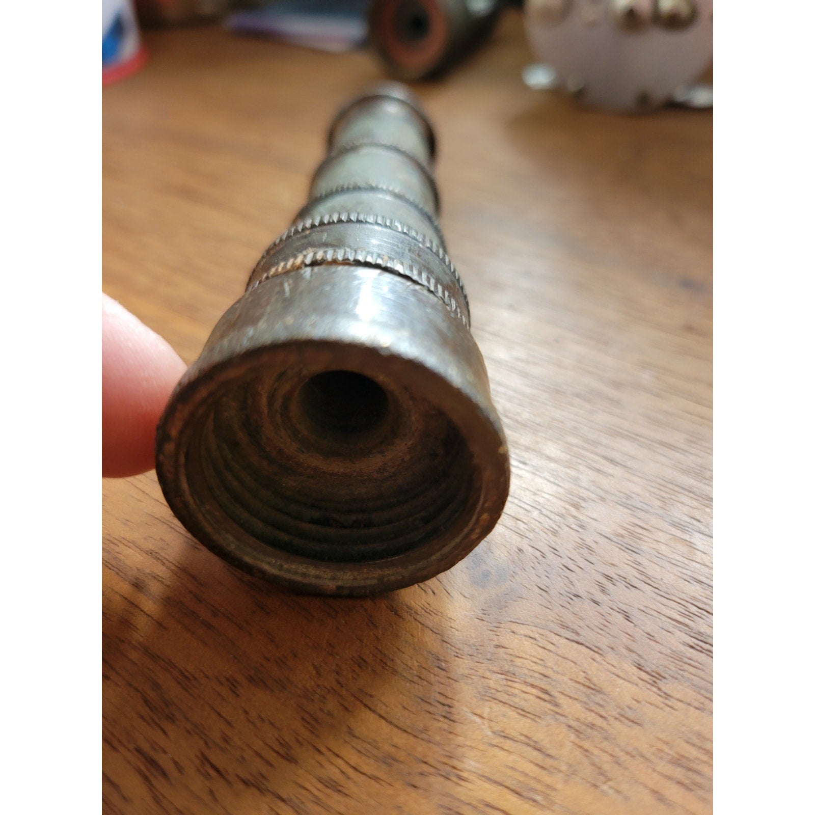 Vintage Brass 4 inch Garden Hose Screw-On Sprinkler Head Nozzle