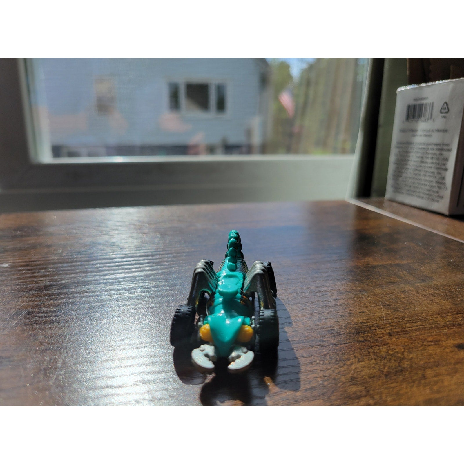 2010 Hot Wheels - Speed Demons Eevil Weevel 2062 Turquoise Scorpion - loose