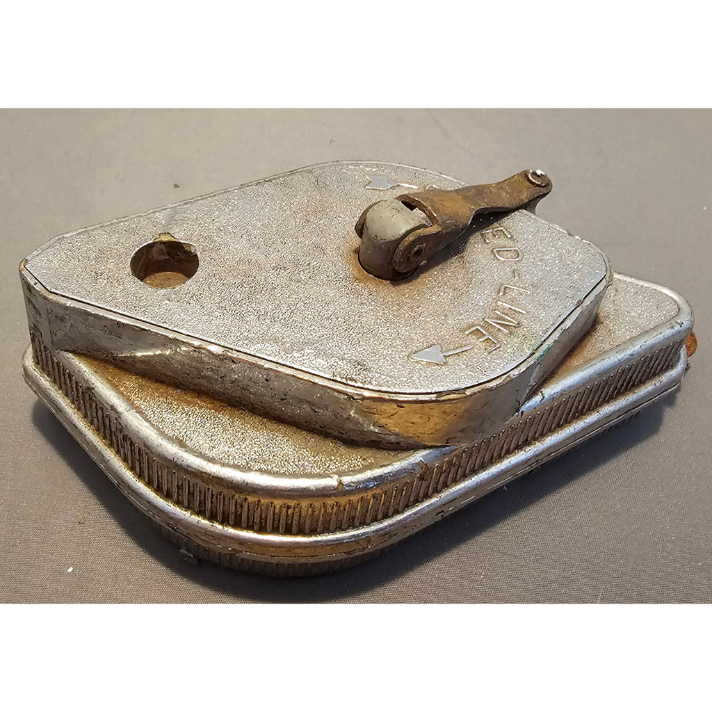 Vintage Irwin Speed-Line Chalk Line Reel - Metal Case - USA