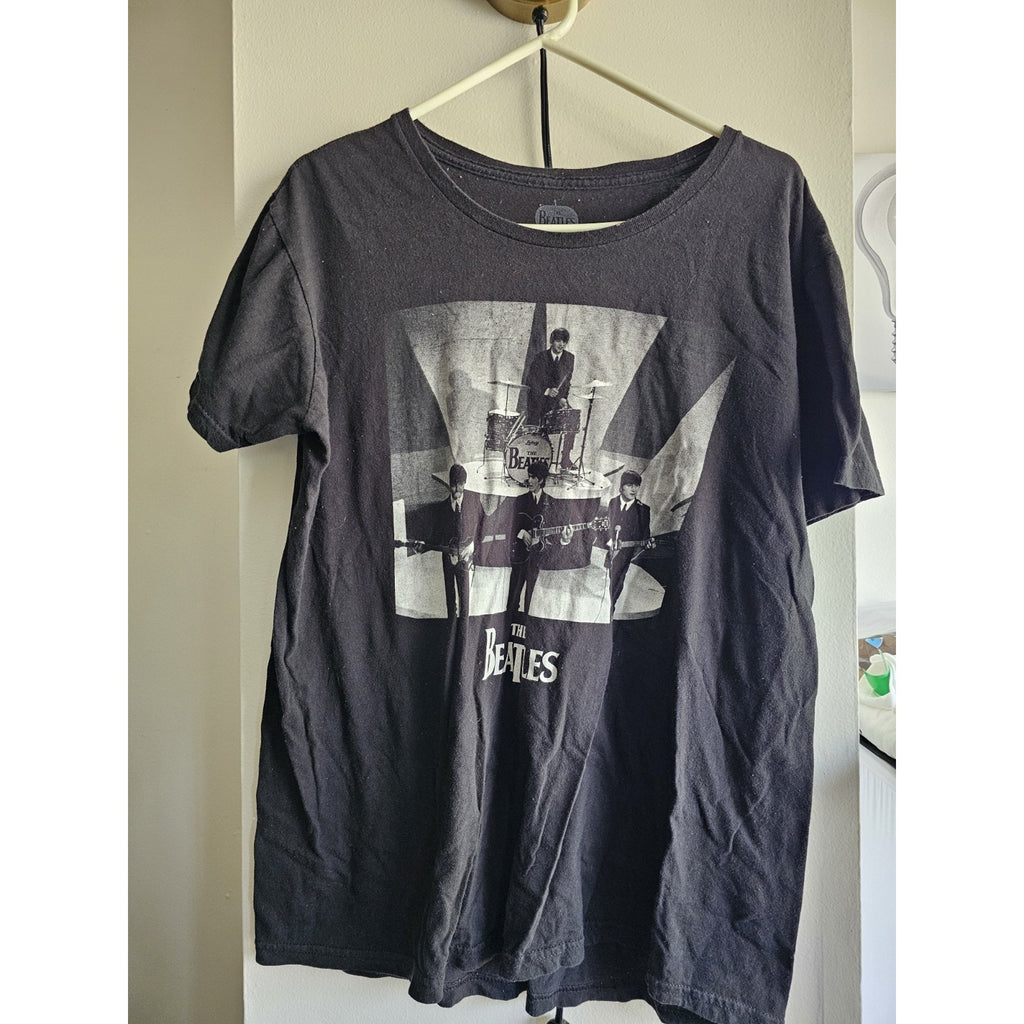 2015 The Beatles Live On TV Black T-Shirt - Men’s XL - Apple Corps LTD