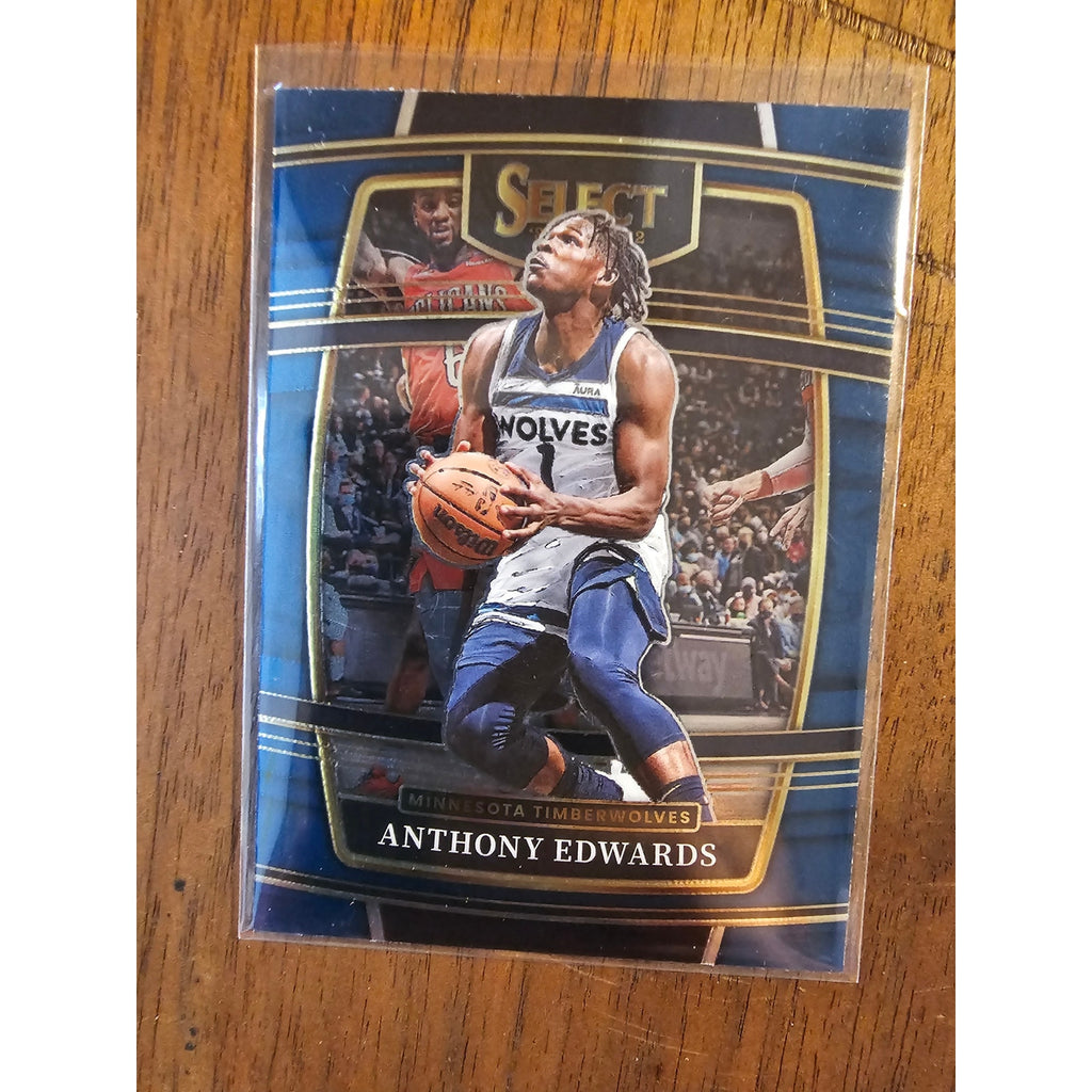 Anthony Edwards 2021-22 Panini Select Concourse #49 - Minnesota Timberwolves