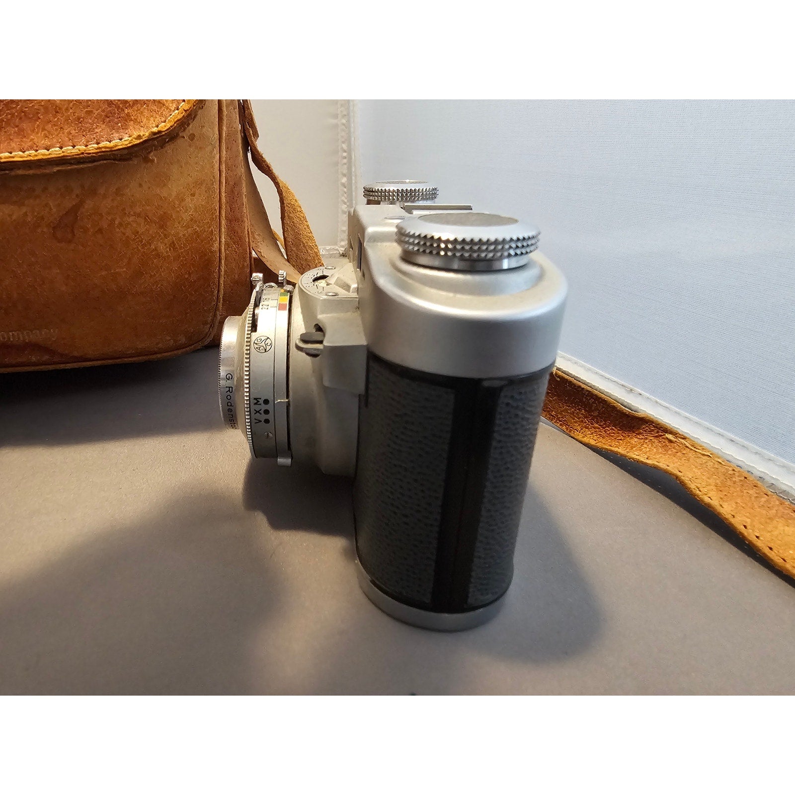 Vintage Graphic 35 Rangefinder Camera w/Case, Light Meter, Flash & Lenses