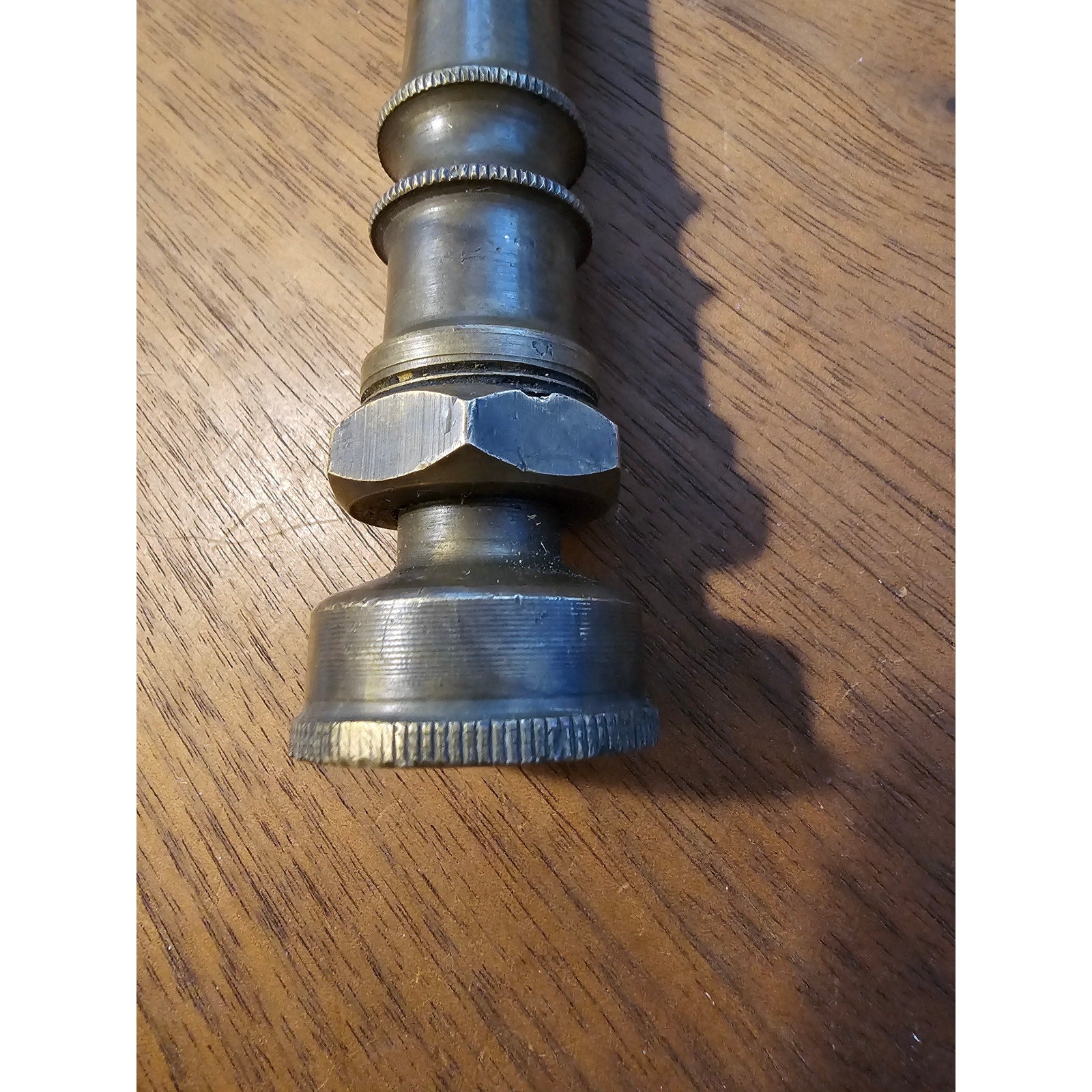 Vintage Red Arrow Brass 4 inch Garden Hose Screw-On Sprinkler Head Nozzle Italy