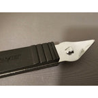 Salute Beer Bottle and Can Pierce Opener - 6" (inches) long w/Black Handle