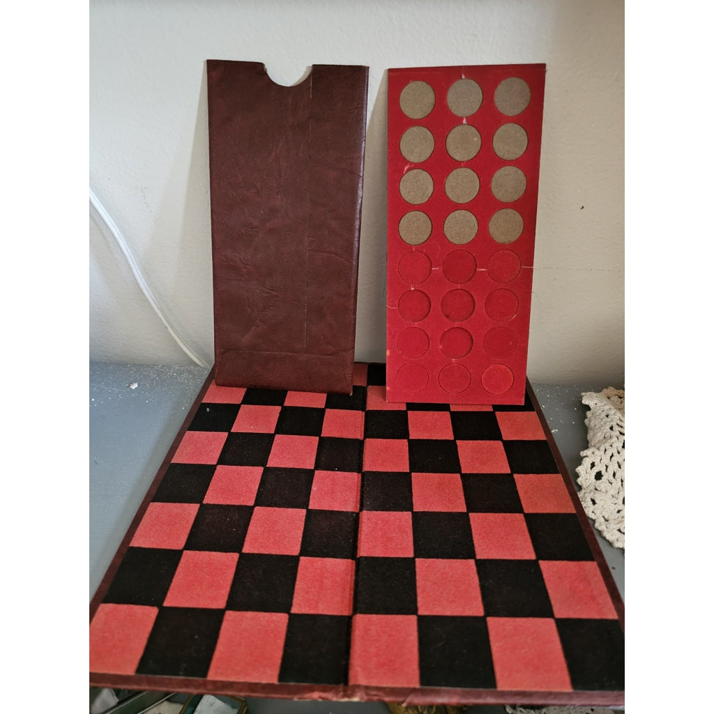 Vintage Non-Skid Checkers Board by The Salvation Army - New Brunswick, NJ