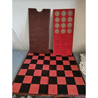 Vintage Non-Skid Checkers Board by The Salvation Army - New Brunswick, NJ