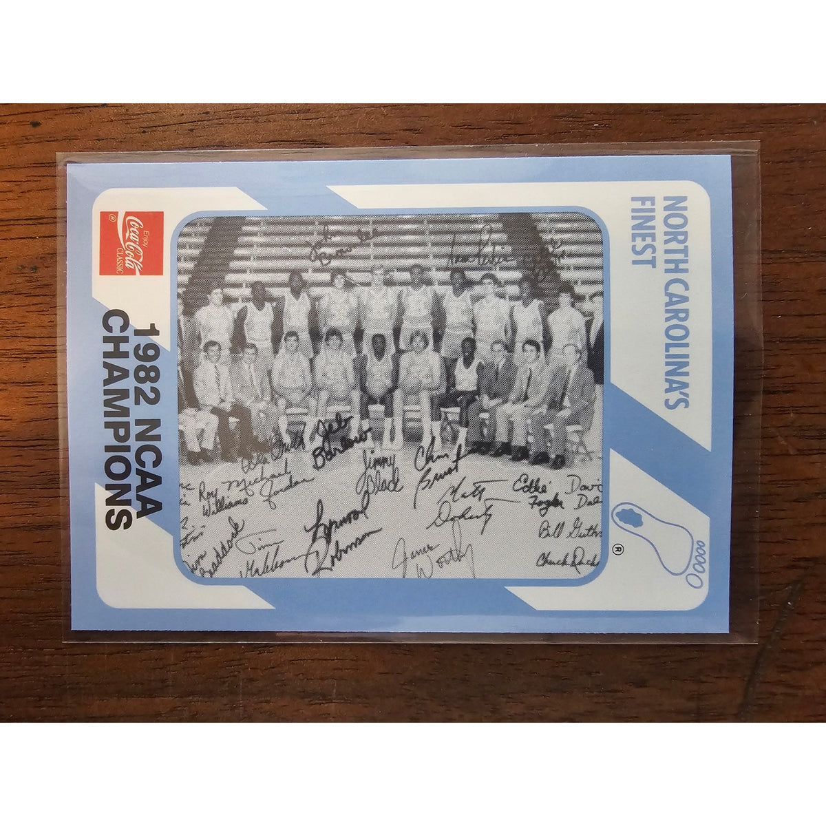 1982 NCAA Champions - 1989 Collegiate Collection #200  - North Carolina's Finest