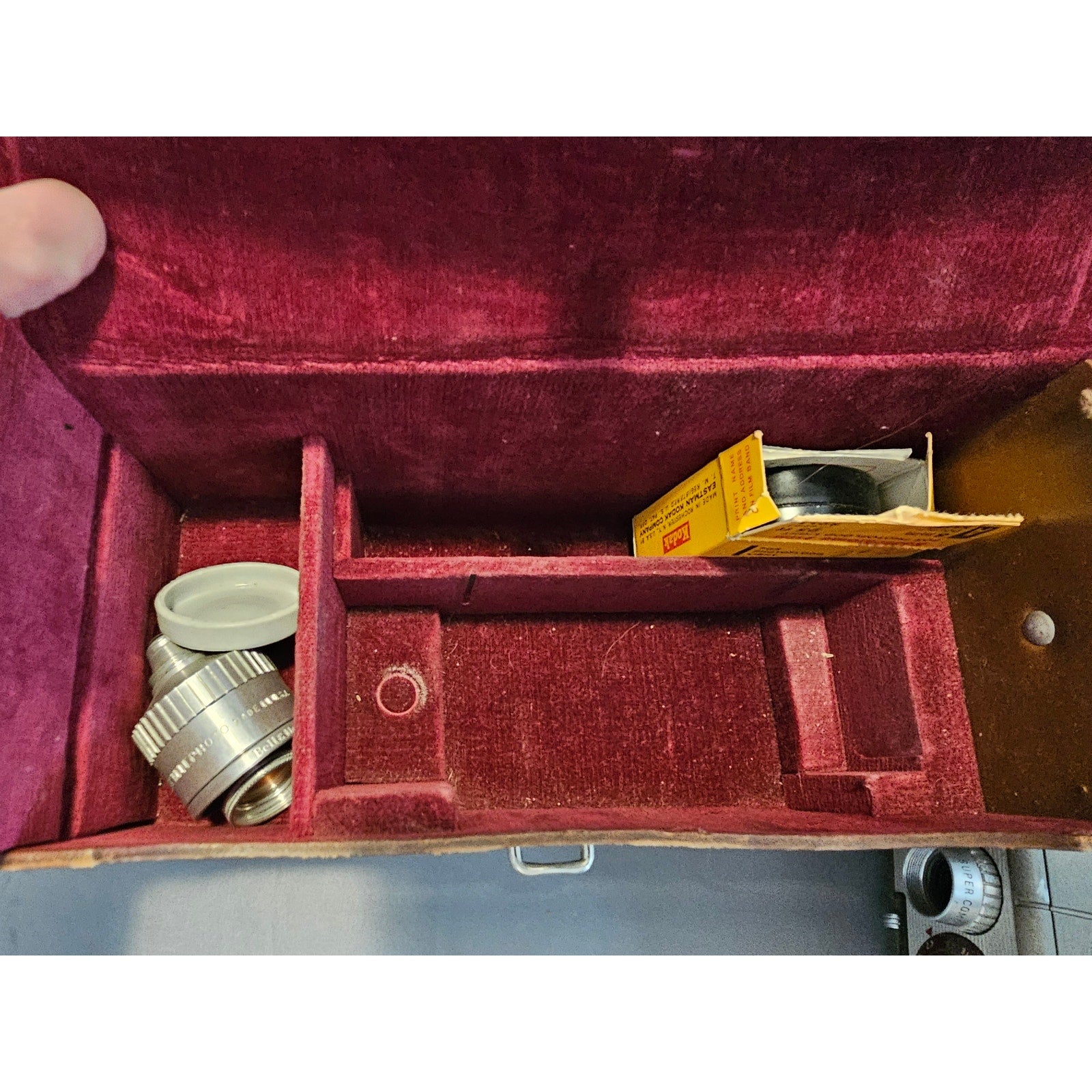 Vintage Bell & Howell Two-Fifty-Two - 8mm Camera w/Accessories & Case