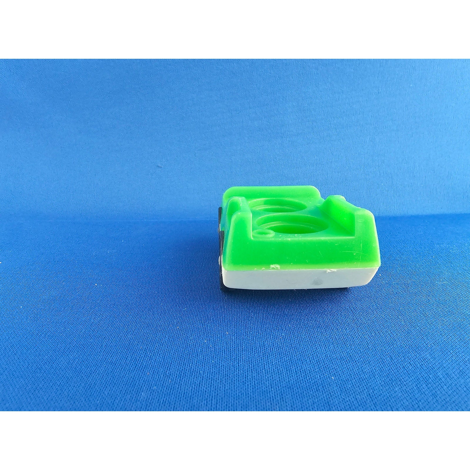 Vintage Fisher Price Little People - Green/White Two-Passenger Car