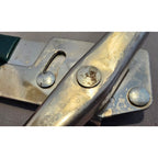 Vintage Swing-A-Way #0 Can Opener Bottle Green Grips Manual 6-1/4” USA Away