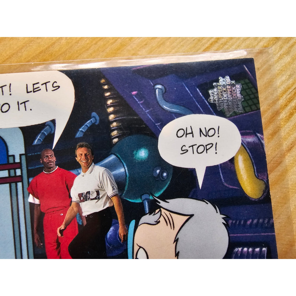 Michael Jordan 1993 Upper Deck Looney Tunes Act 1 Scene 3 - Bugs, Daffy, Gretzky