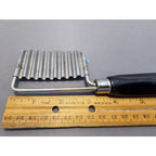 Vintage Crinkle-Cut Slicer - Kitchenware Metal Cutting Tool