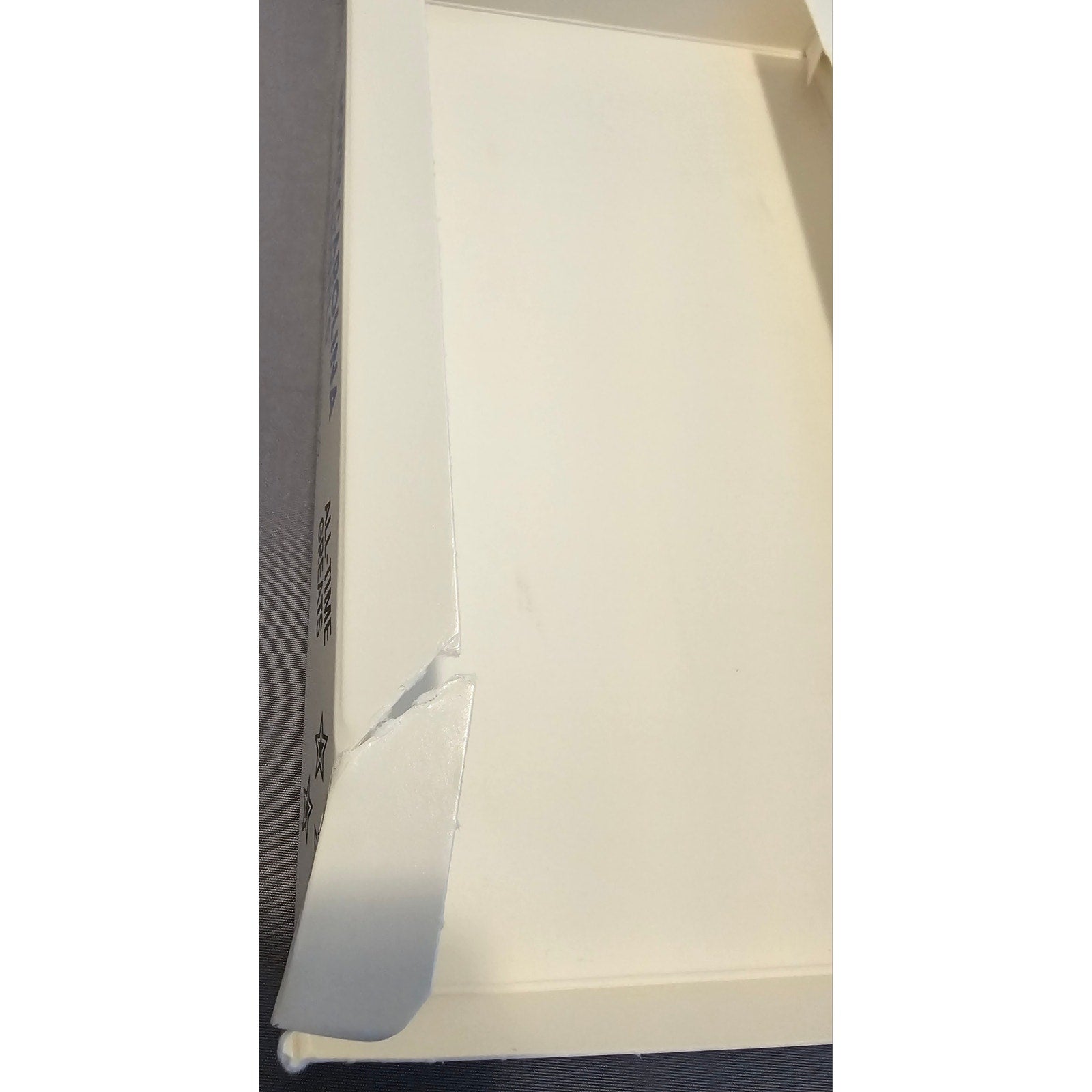 EMPTY 1989 North Carolina First Edition Trading Cards Box w/James Worthy Cover