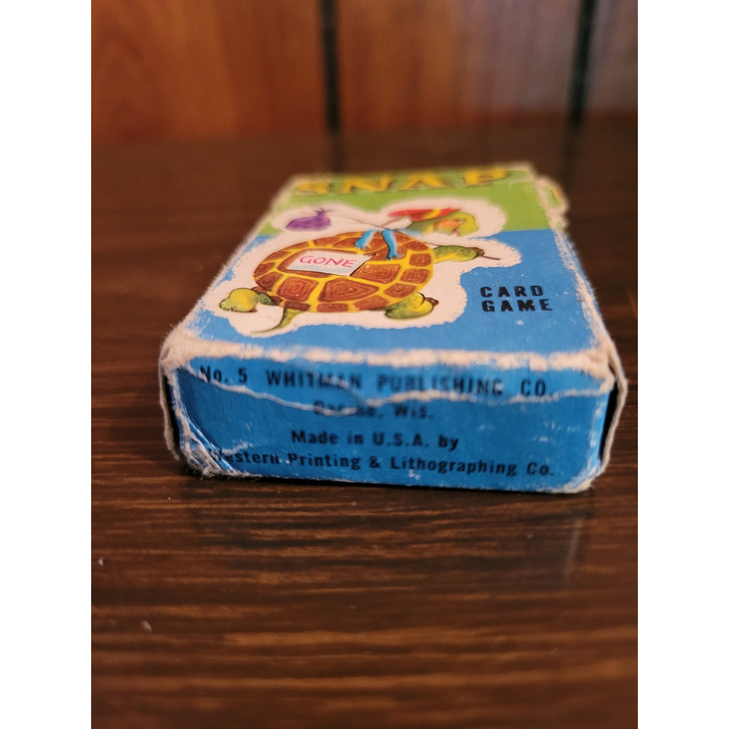 Vintage Whitman No. 5 Snap Mini Game - 45 Cards w/box instructions