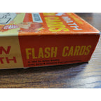 Vintage 1965 Milton Bradley New Math Flash Cards Addition #4591 Grades 2-6