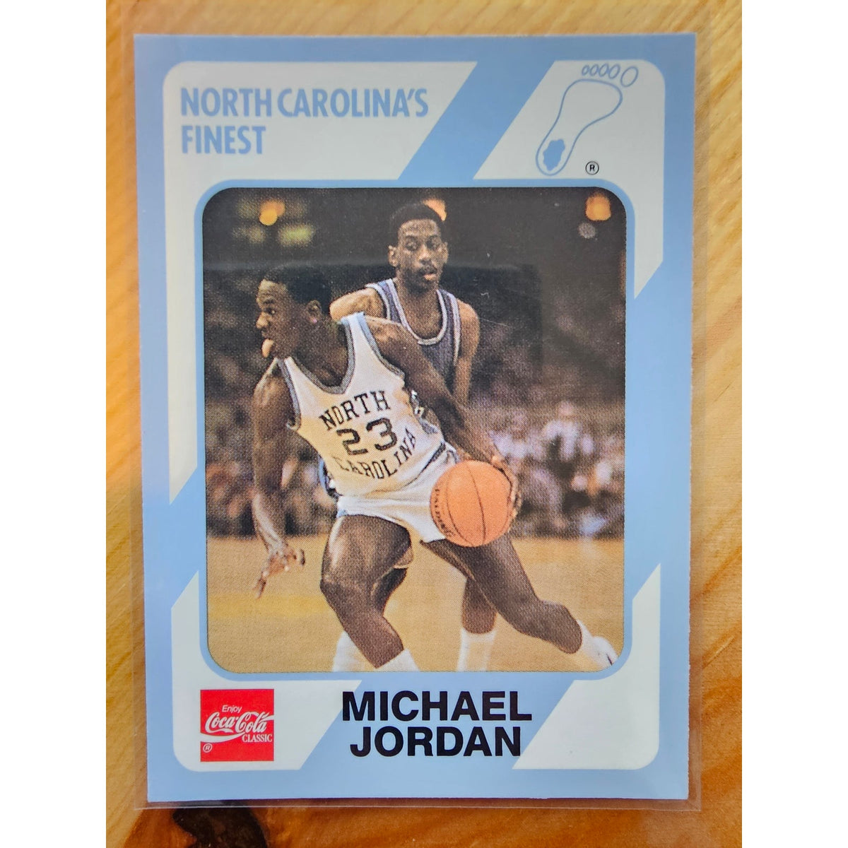 Michael Jordan 1989 Collegiate Collection #17 - Carolina's Finest - Fresh Pull