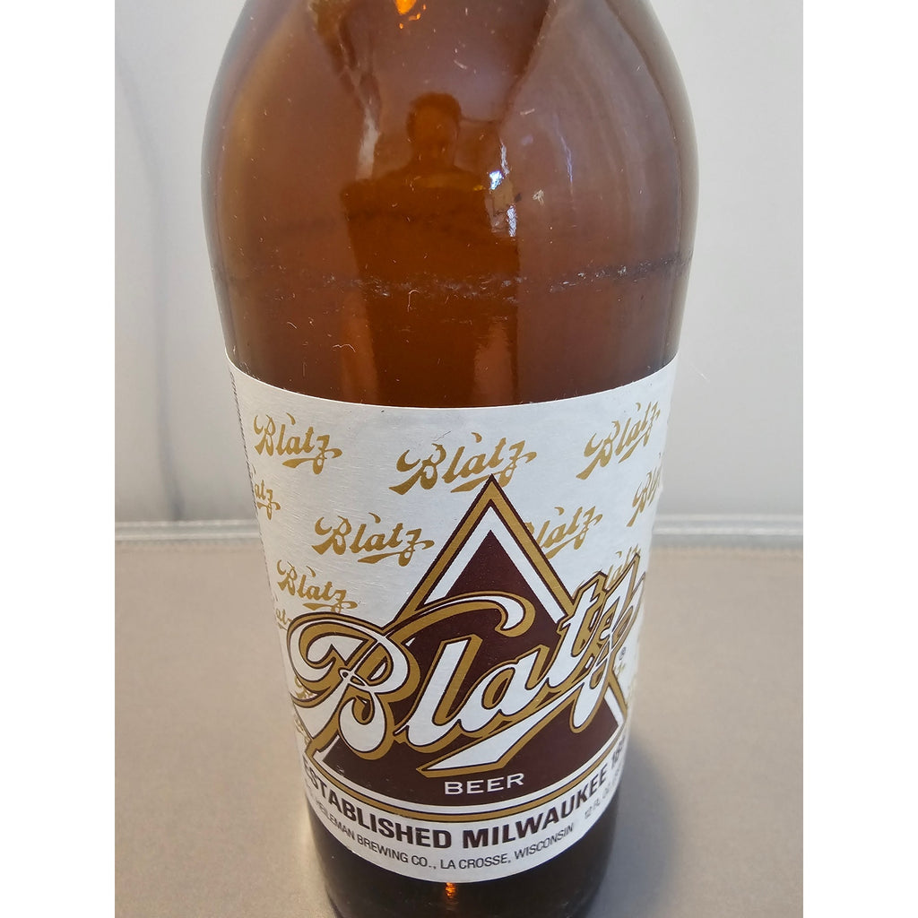 Vintage Blatz Beer Brown 12oz Bottle - La Crosse, WI