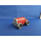 Vintage Wind-Up Tri Ang Minic Toys Red Tractor - Made in England - no key