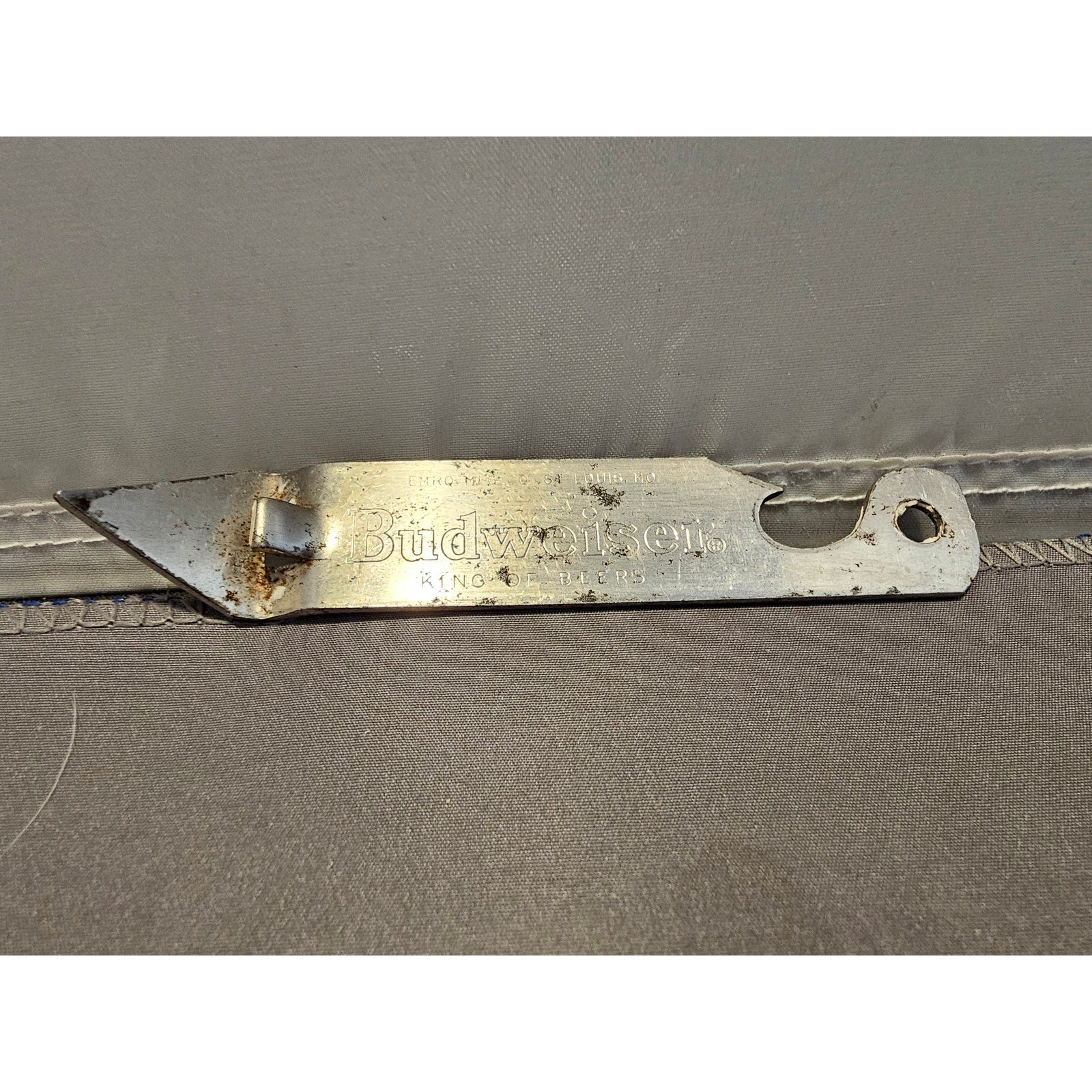 Vintage Budweiser "King of Beers" Bottle/Can Opener - by Emro Mfg USA