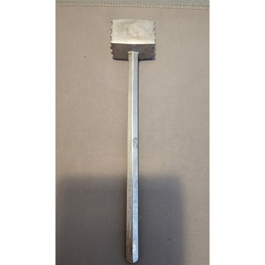 Vintage Aluminum 7-1/2" Meat Tenderizer -Fine/Coarse Pounder - China