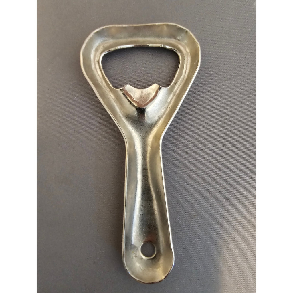 Vintage Stainless Steel Beer/Soda Bottle Opener - 3-1/2"